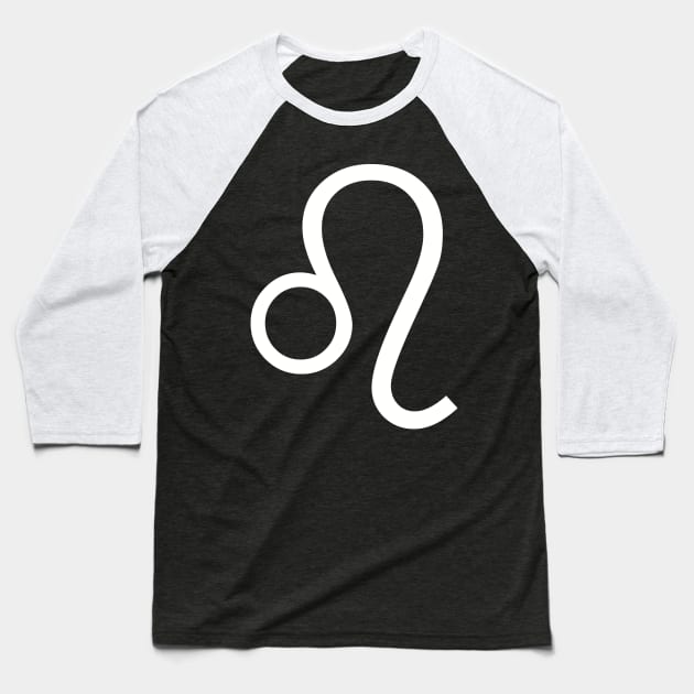 Leo Baseball T-Shirt by Designzz